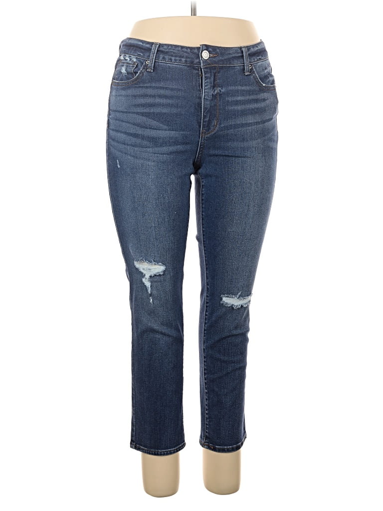 Pre-owned Time And Tru Jeans In Blue