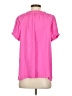 Catherine Malandrino 100% Polyester Pink Short Sleeve Top Size P (estimated, petite) - photo 2