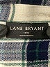 Lane Bryant Plaid Blue Long Sleeve Button-Down Shirt Size 14 - 16 Plus - photo 7