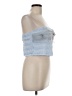 Shein 100% Polyester Blue Sleeveless Top Size L - photo 4