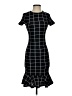 Shein Argyle Black Casual Dress Size XS - photo 1