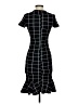 Shein Argyle Black Casual Dress Size XS - photo 2