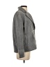 Coco + Carmen 100% Polyester Chevron-herringbone Gray Blazer Size S - photo 4