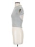 Zara Silver Short Sleeve Top Size S - photo 5