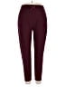 Real Essentials Solid Burgundy Track Pants Size XL - photo 1