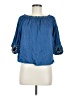 Assorted Brands 100% Tencel Blue 3/4 Sleeve Blouse Size M - photo 1