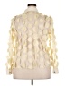 Unbranded 100% Polyester Polka Dots Ivory Long Sleeve Blouse Size XXL - photo 2
