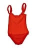 Rebecca Vallance 100% Polyester Orange Bodysuit Size 2 - photo 1