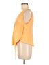 Vince. 100% Polyester Yellow Sleeveless Blouse Size M - photo 5