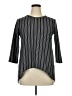 Boohoo Gray 3/4 Sleeve Top Size 14 - photo 1