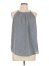 Alice Blue 100% Polyester Gray Sleeveless Blouse Size L - photo 1