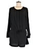 Ann Taylor LOFT 100% Polyester Solid Black Romper Size 4 - photo 1