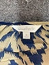 Charming Charlie 100% Polyester Chevron-herringbone Blue Short Sleeve Blouse Size S - photo 7