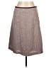 George Chevron-herringbone Brown Casual Skirt Size 10 - photo 1