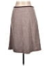 George Chevron-herringbone Brown Casual Skirt Size 10 - photo 2