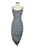 Popular 21 Solid Gray Casual Dress Size M - photo 1