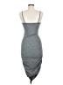 Popular 21 Solid Gray Casual Dress Size M - photo 2