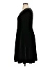 Chigant Solid Black Casual Dress Size XL - photo 5