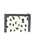 Gap 100% Faux Leather Animal Print Ivory Blue Makeup Bag One size - photo 2