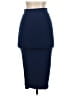 Bar III Solid Blue Formal Skirt Size XS - photo 2