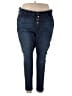 Torrid Solid Blue Jeans Size 24 waist - photo 1