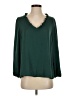 Old Navy 100% Polyester Green Long Sleeve Blouse Size S - photo 1