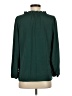 Old Navy 100% Polyester Green Long Sleeve Blouse Size S - photo 2