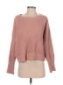 Moon River Solid Pink Pullover Sweater Size S - photo 1