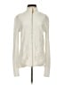J. McLaughlin 100% Silk Ivory Track Jacket Size S - photo 1