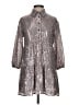 Maeve 100% Polyester Metallic Silver Casual Dress Size XXS - photo 1
