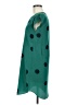 ALTERNATIVE Polka Dots Teal Casual Dress Size M - photo 5