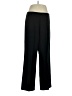 Bob Mackie Solid Black Dress Pants Size XL - photo 1