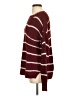 American Eagle Outfitters Stripes Burgundy Pullover Sweater Size S - photo 5