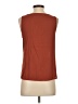 Shein 100% Viscose Brown Sleeveless Blouse Size 2 - photo 2