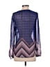 Title Nine Blue Long Sleeve Blouse Size S (estimated) - photo 2