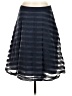 1.State 100% Polyester Stripes Blue Casual Skirt Size S - photo 1