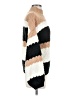 Mine 100% Acrylic Color Block Tan Turtleneck Sweater Size S - photo 4