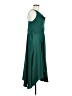 Main Strip 100% Polyester Solid Green Cocktail Dress Size M - photo 4