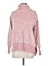 Soft Surroundings Checkered-gingham Pink Pullover Sweater Size M - photo 1