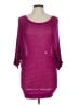 Express 100% Rayon Purple Poncho Size L - photo 1