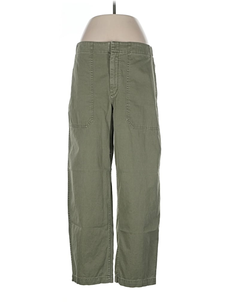 Pre-owned Madewell Cargo Pants In Green
