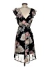 Soprano Floral Black Cocktail Dress Size S - photo 2