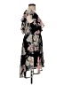 Soprano Floral Black Cocktail Dress Size S - photo 4
