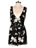 Urban Outfitters 100% Polyester Floral Black Romper Size S - photo 1
