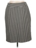 Worthington 100% Polyester Houndstooth Black Formal Skirt Size 12 - photo 1