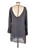 Roxy 100% Viscose Gray Casual Dress Size M - photo 2