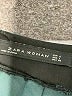 Zara Solid Black Teal Jumpsuit Size L - photo 3