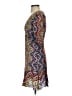 Rhode 100% Viscose Paisley Blue Cocktail Dress Size 4 - photo 5