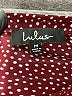 Lulus 100% Polyester Polka Dots Burgundy Long Sleeve Blouse Size M - photo 7