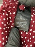 Lulus 100% Polyester Polka Dots Burgundy Long Sleeve Blouse Size M - photo 8